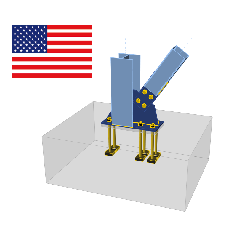 Nachweis von Komponenten nach AISC (Amerikanische Richtlinien)
