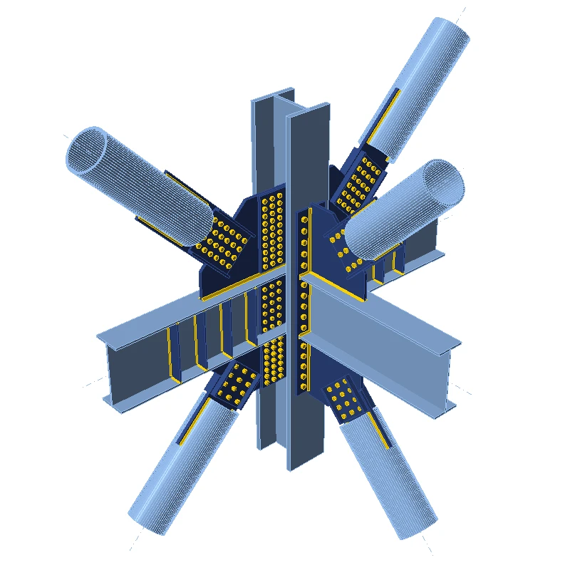 IDEA StatiCa Connection theoretical background for the advanced structural design of steel connections. Structural design of welded and bolted steel connections using the Component Based Finite Element Model (CBFEM).