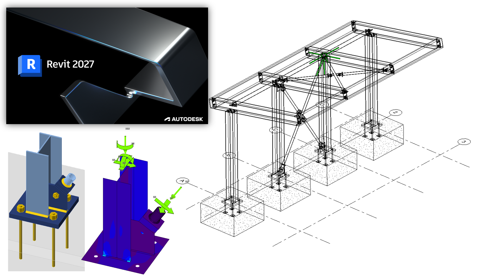 Enlace BIM de Autodesk Revit para el diseño de uniones (EN)