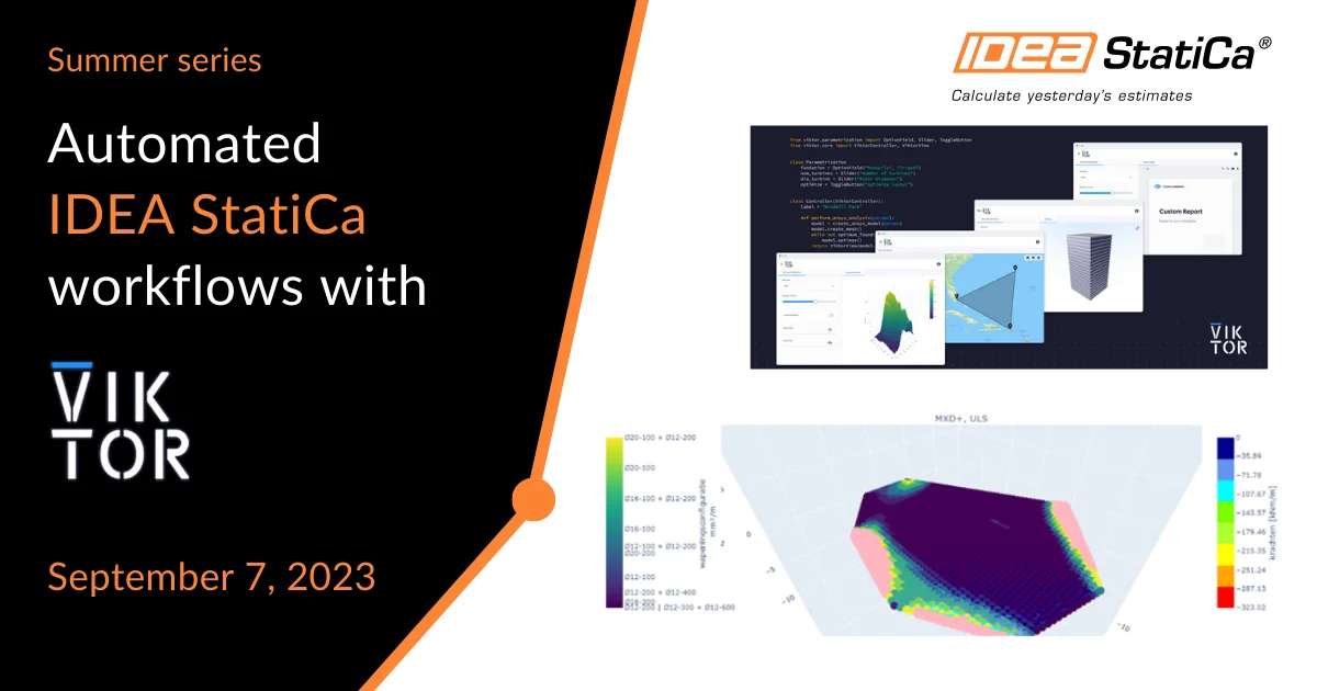 Automated IDEA StatiCa workflows with VIKTOR