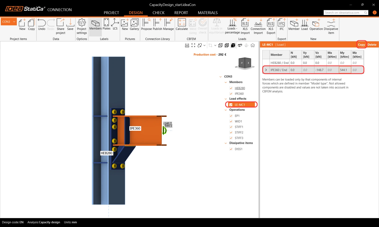 Capacity design (EN)