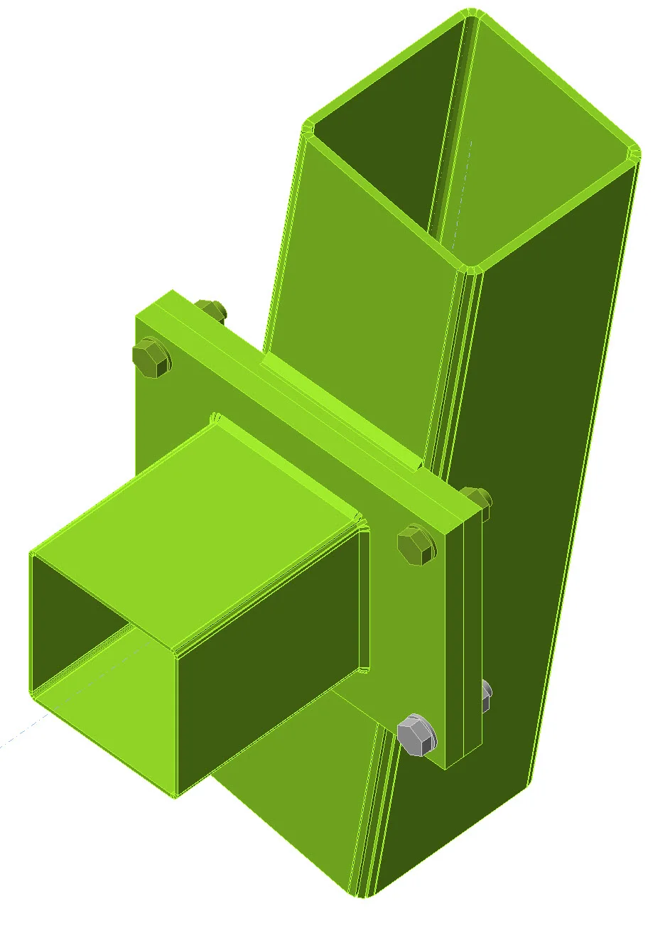 Overall check view in IDEA StatiCa showing the status of the design