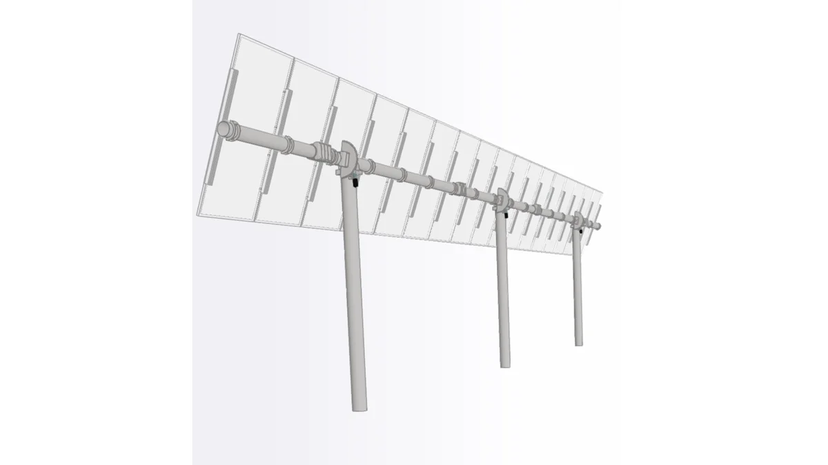Otočný solární panel, Voorthuizen 03