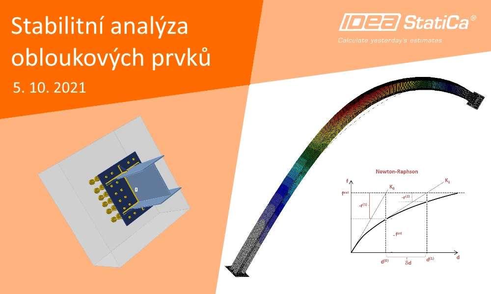 Stabilitní analýza obloukových prvků