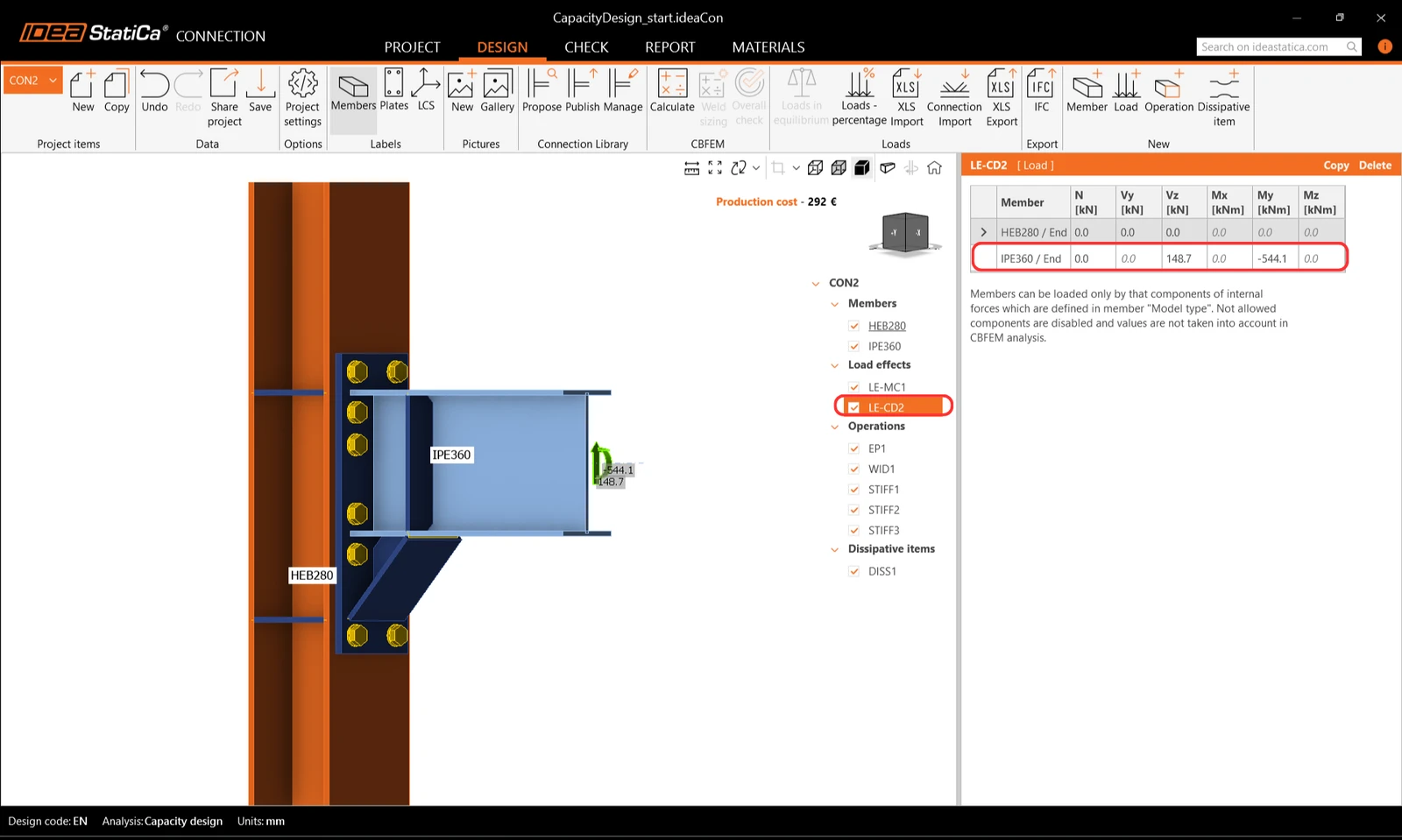 Capacity design (EN)