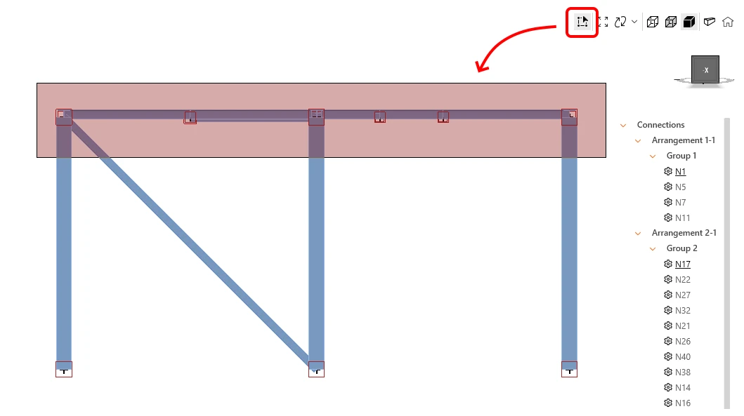 APPLIQUEZ LA *SÉLECTION DE ZONE* AUX PLATES-FORMES ENTIÈRES