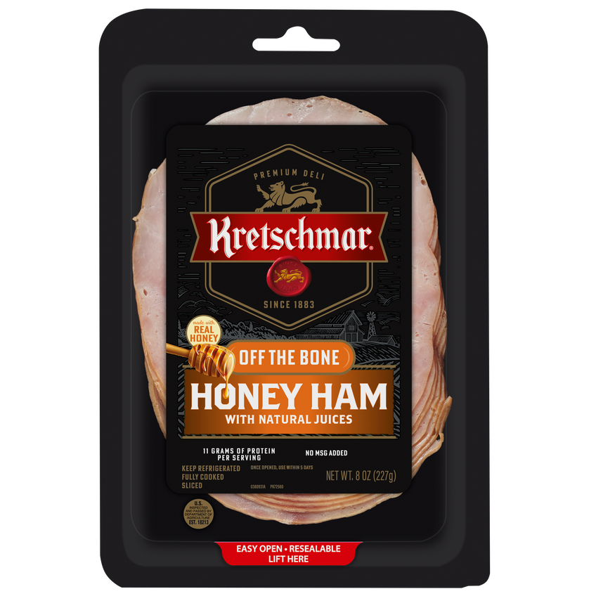 Pre-Sliced Off the Bone Honey Ham With Natural Juices