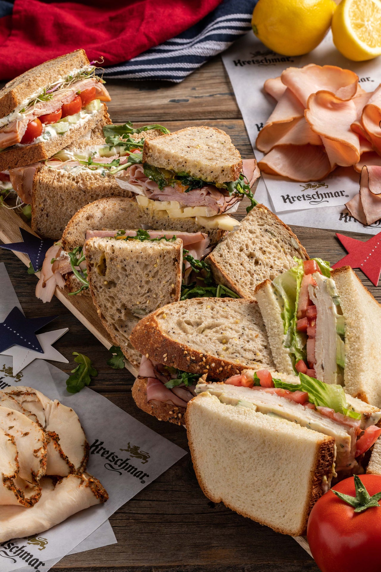 Sandwich Flight Platter | Kretschmar