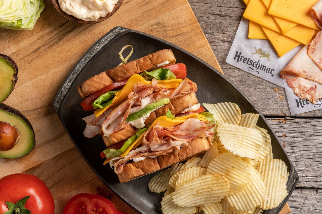 Bacon Encrusted Turkey Club Sandwich | Kretschmar