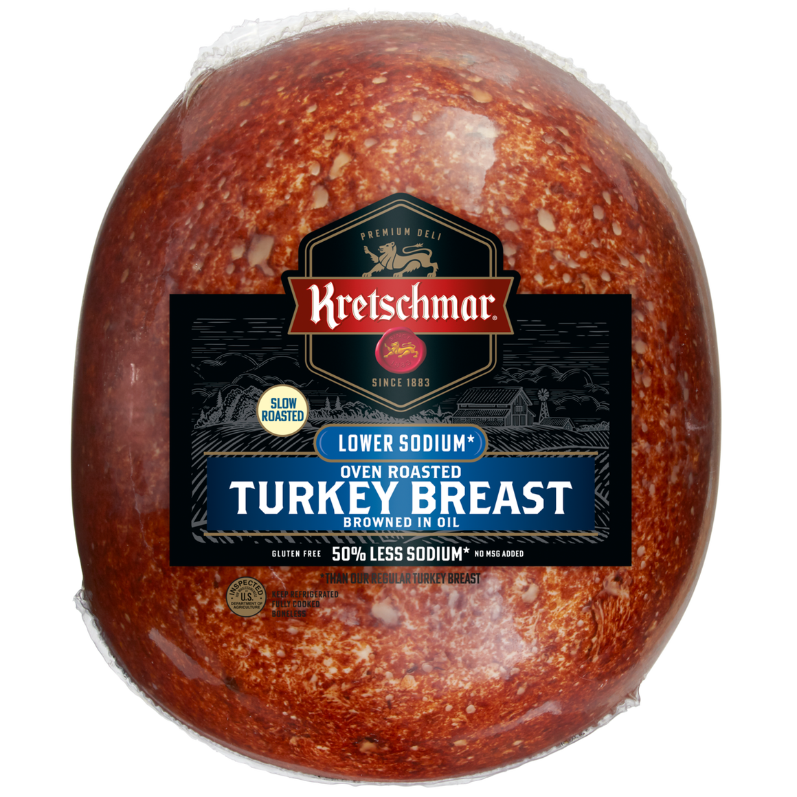 Lower Sodium Oven Roasted Turkey Breast Kretschmar