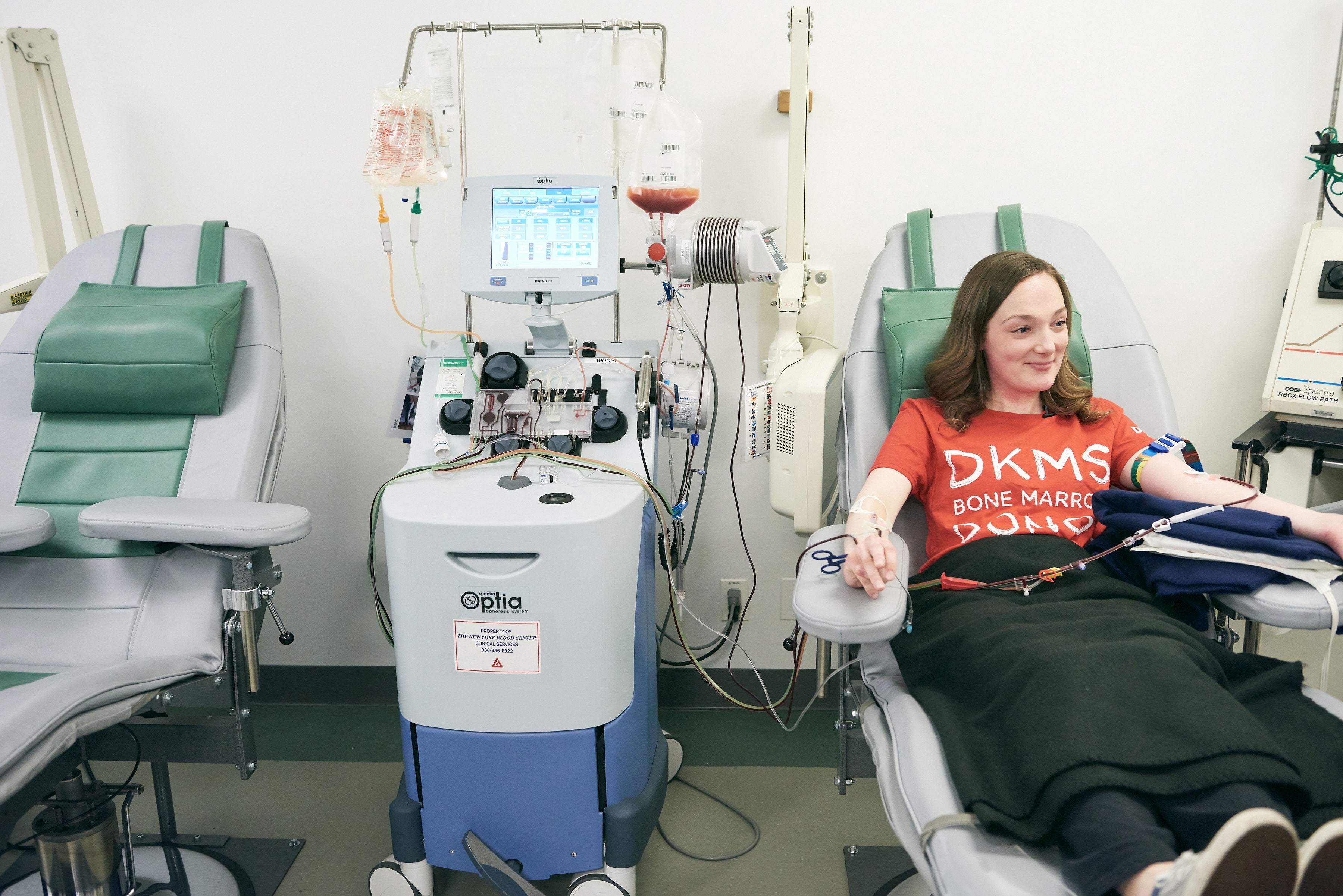 That’s me all hooked up. It happened so fast, but it was a smooth process for me.