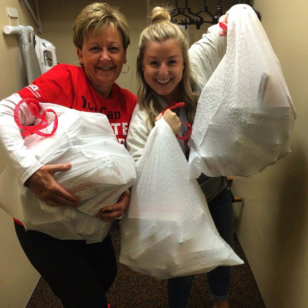 Over 600 people registered to donate at this drive and we had to keep these swab kits safe from the pouring rain outside. We’re so grateful to all our donors!