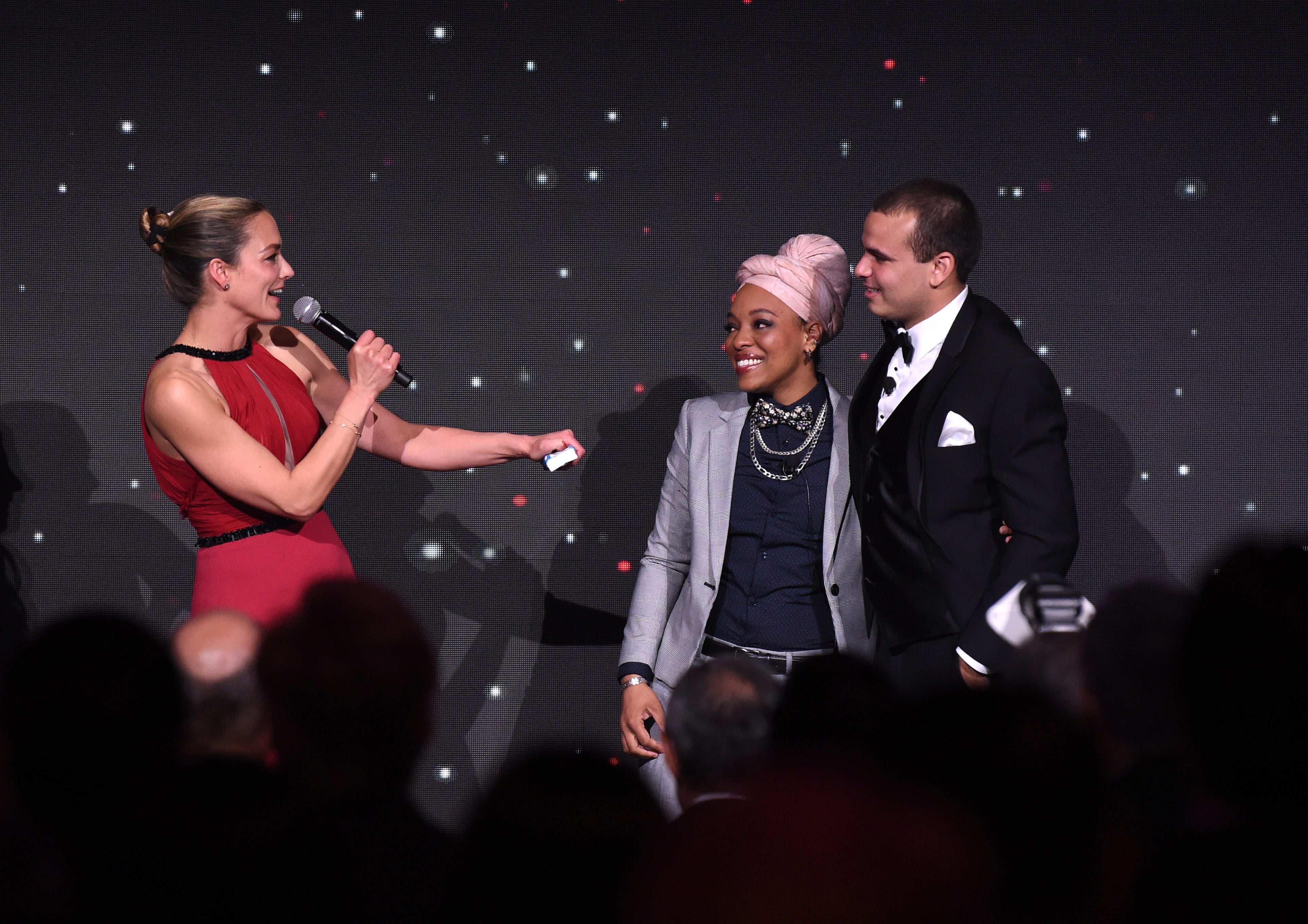 Marcus and Matene meeting