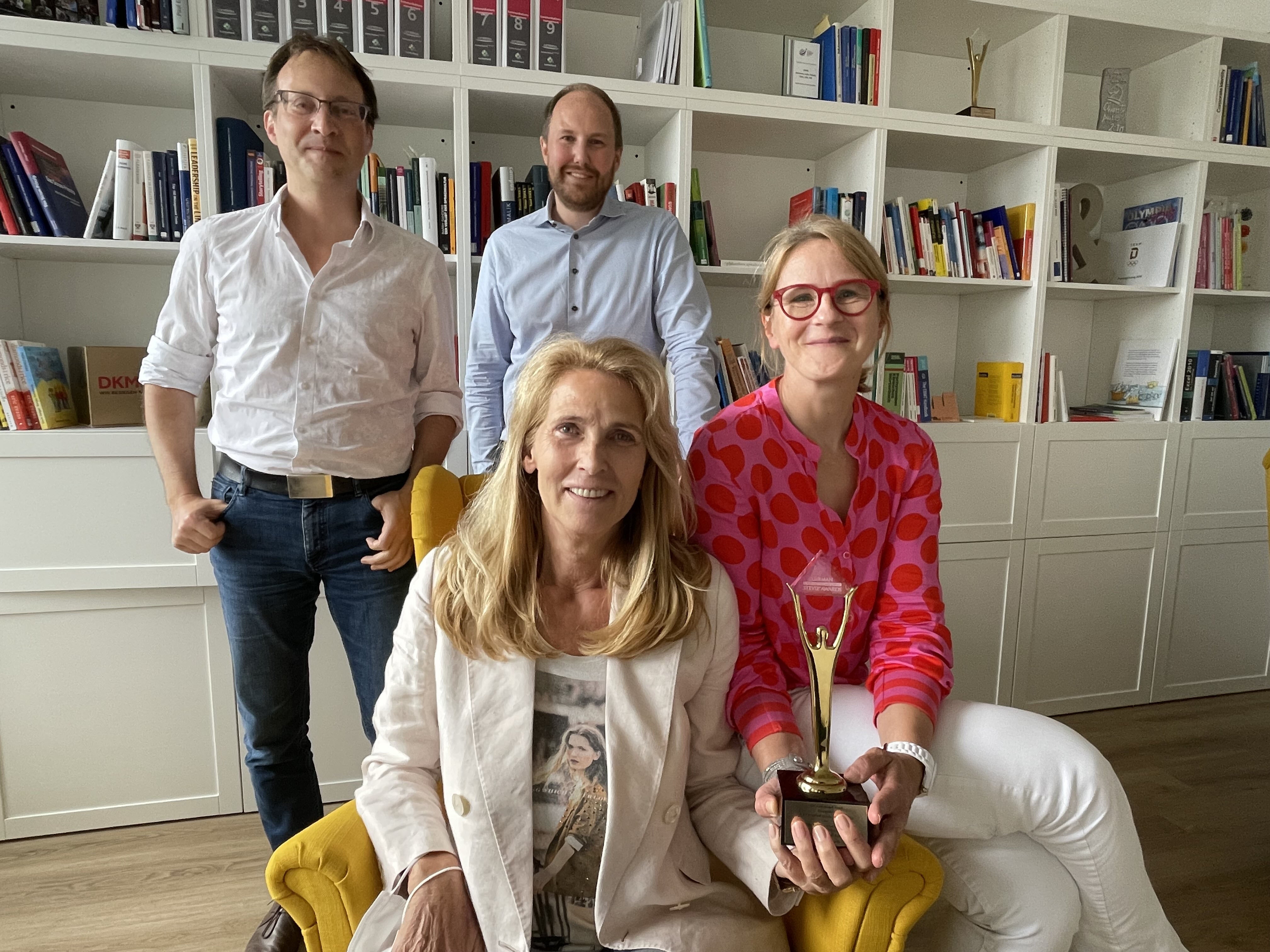 DKMS wins INTERNATIONAL Gold and Silver Stevie Award® 