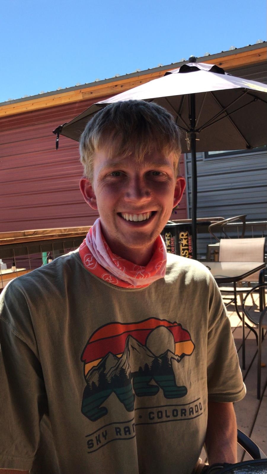 Campbell Fearing smiling