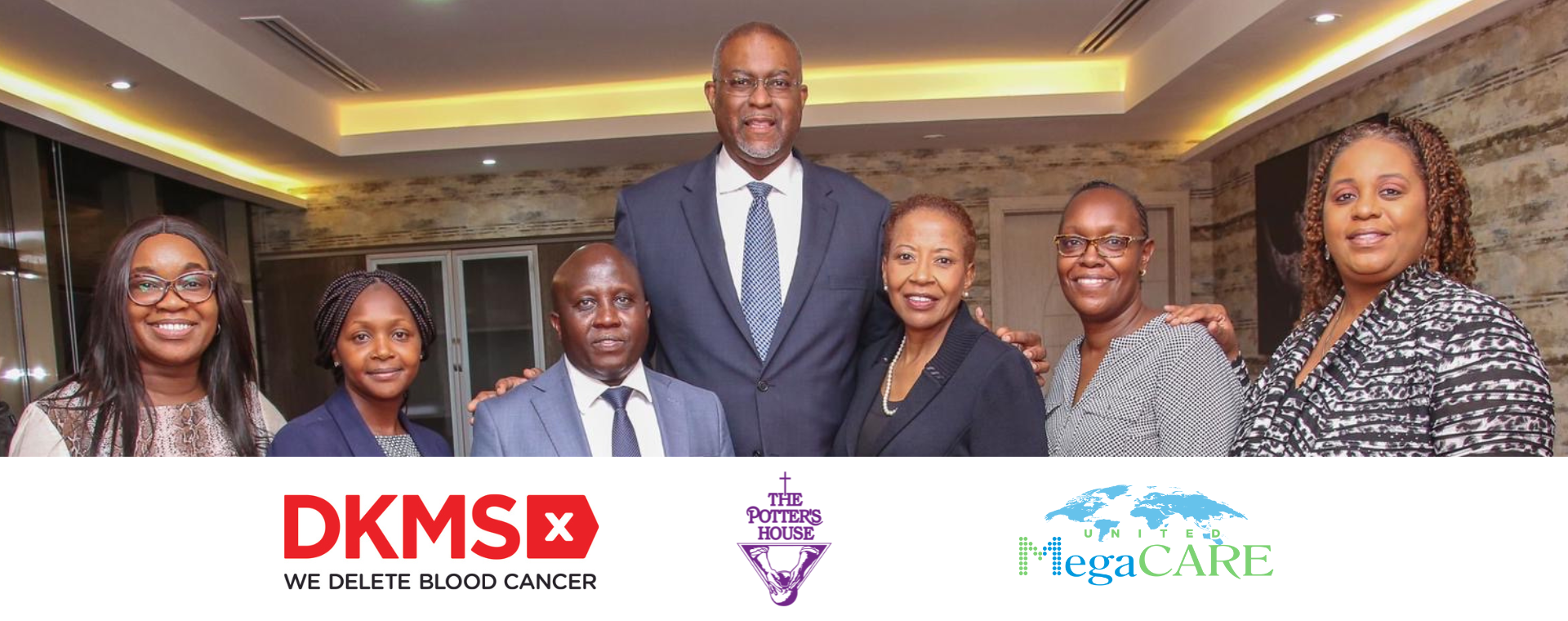 DKMS partners with The Potter's House and United Mega CARE to help increase the representation of diverse individuals on the registry, while also looking for a donor for Frank Dyer, The Potter's House Chief Operating Officer.