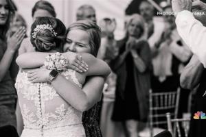 Sarah Aiken and donor