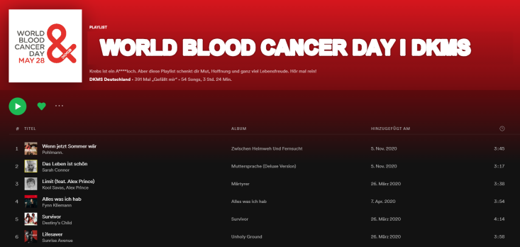 WBCD Spotify playlist