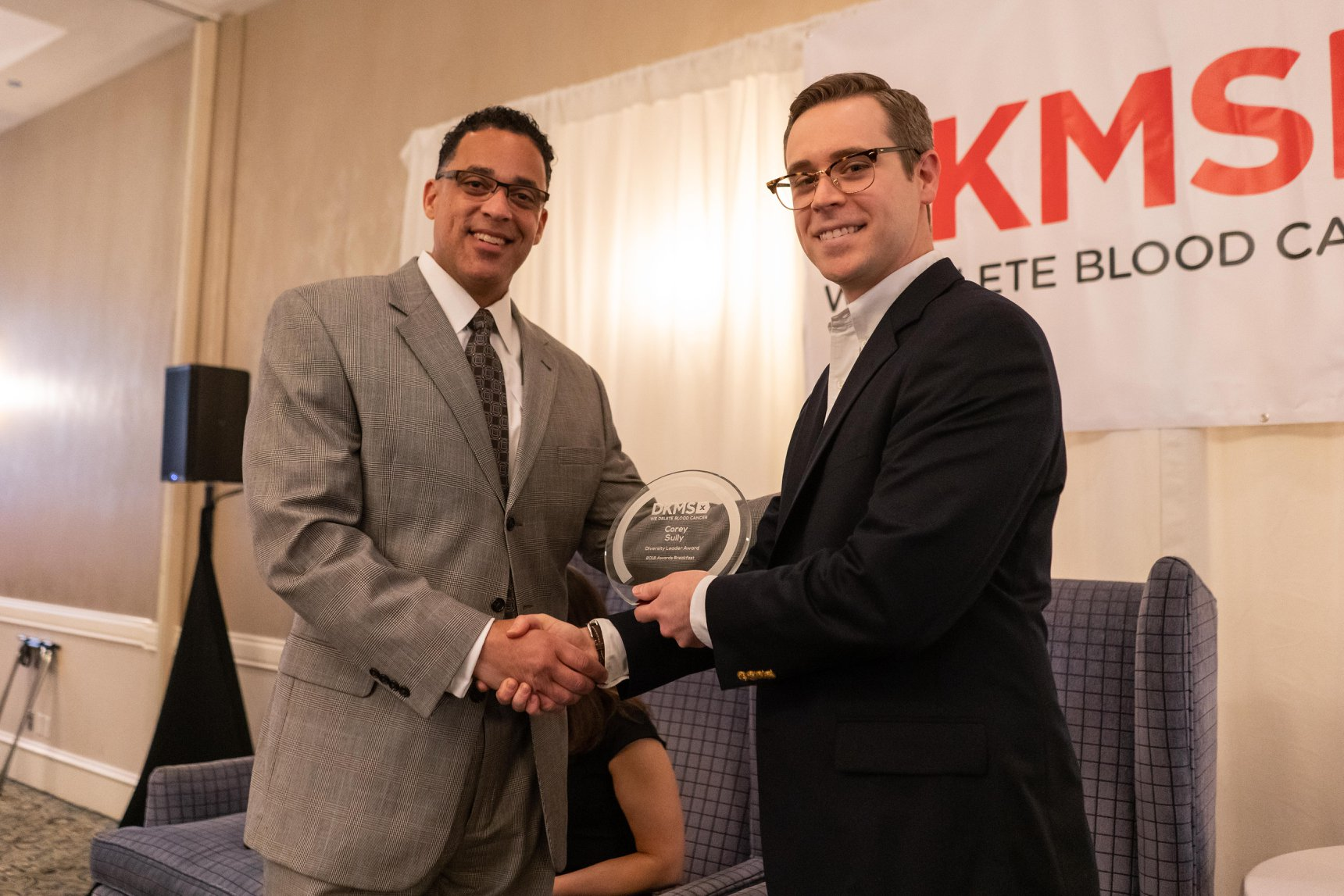 Nick Adams served as the host for the 2018 awards breakfast.