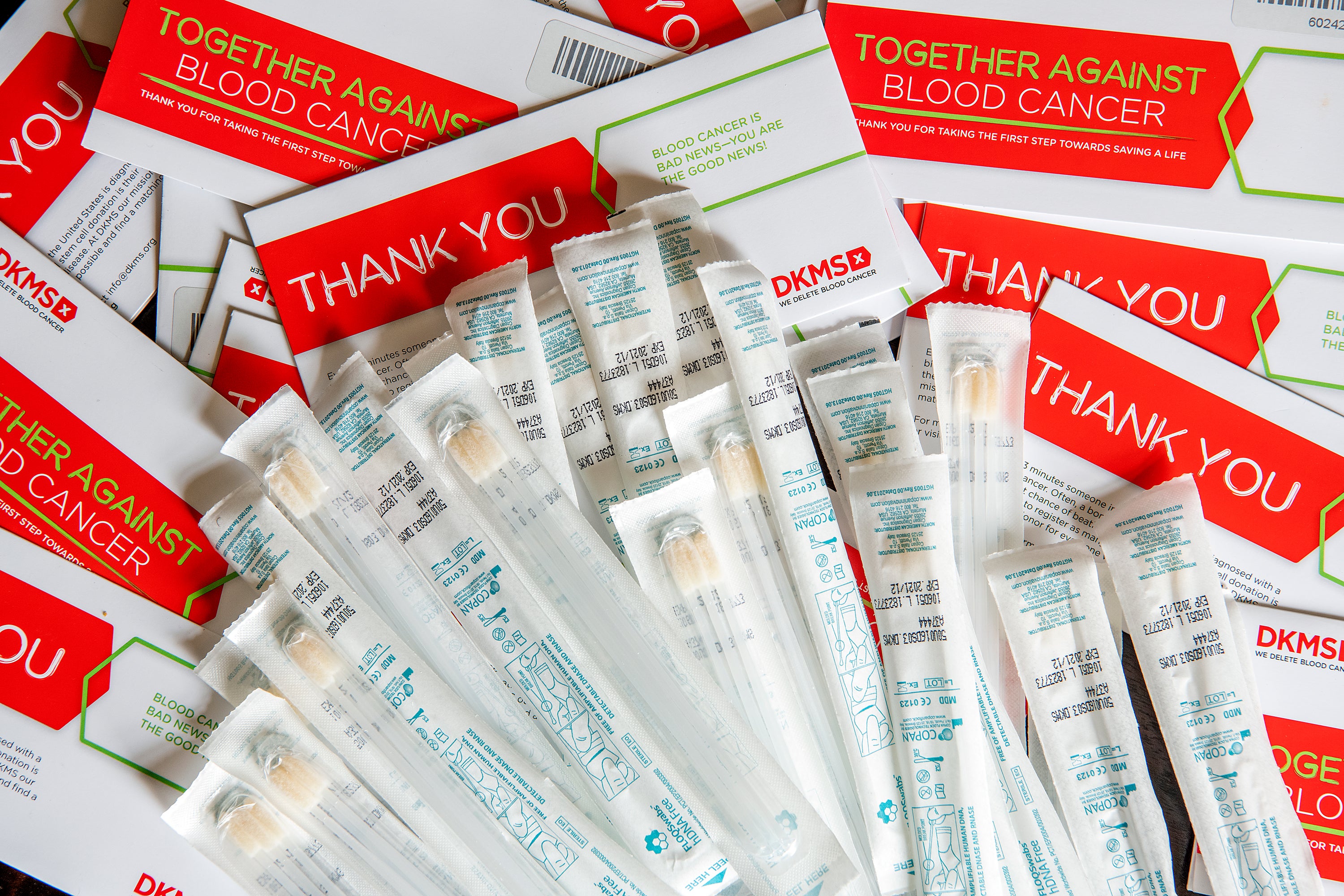 Swab kits can save a life envelope