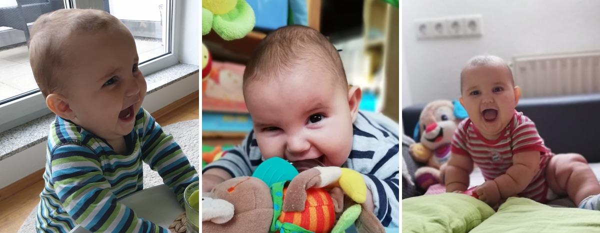 Baby Fabrice pic collage