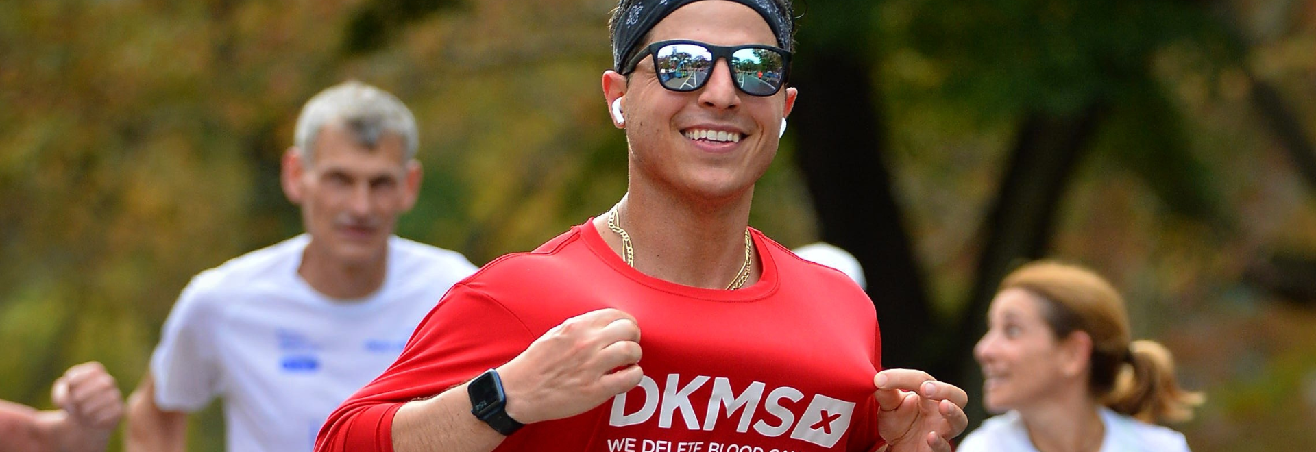 Team DKMS runner, Dan Tattoli Jr.