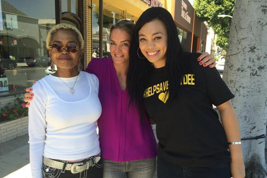 Katharina with DKMS supporters