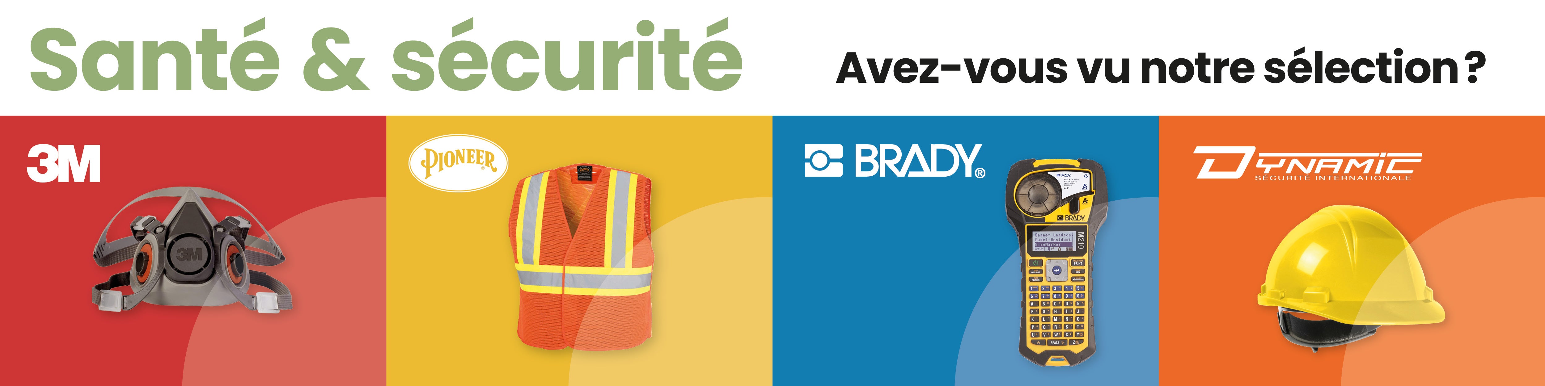 Santé et sécurité - avez-vous vu notre sélection ?