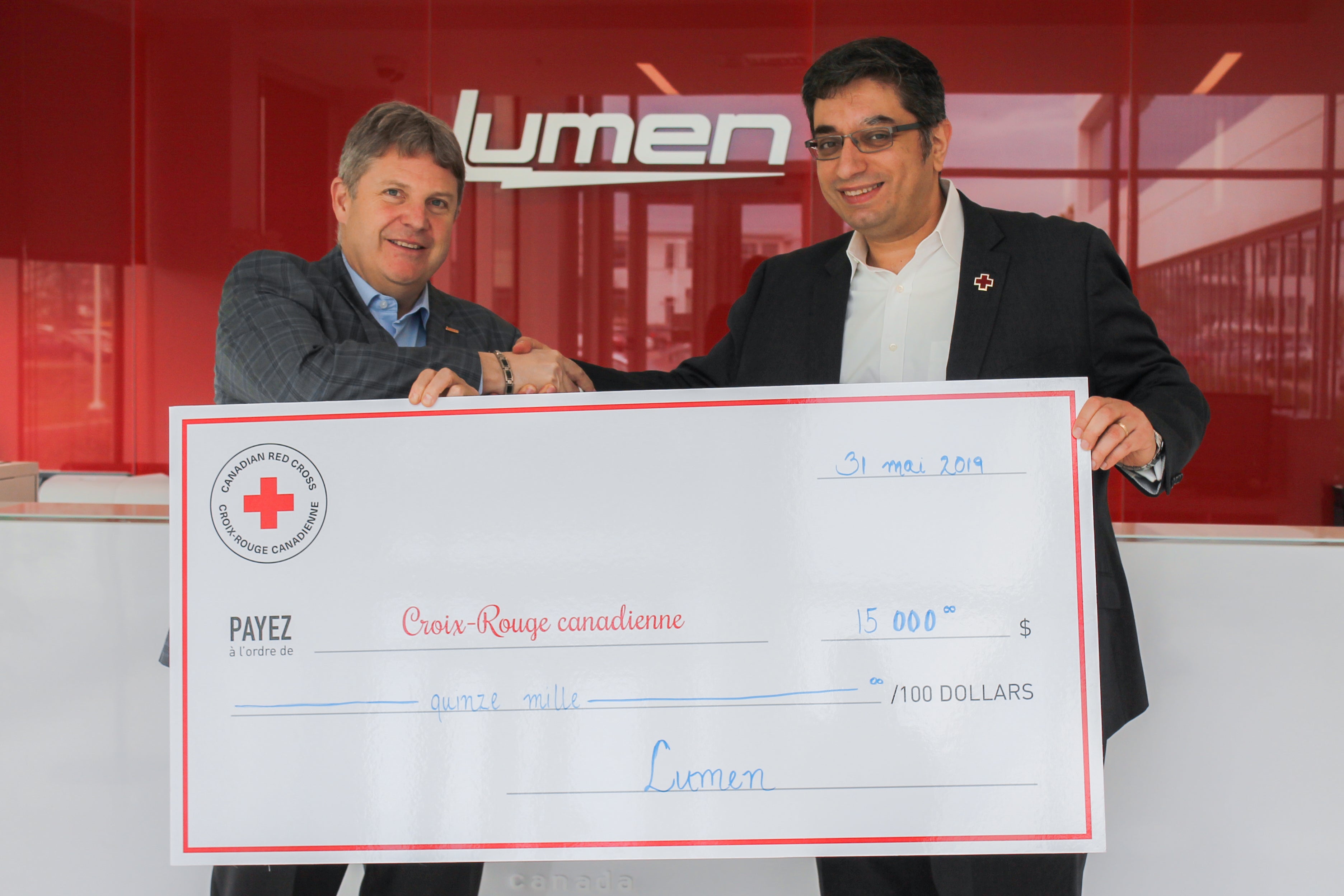 Lumen Raises 15,000$ in Donations for Recent Floods