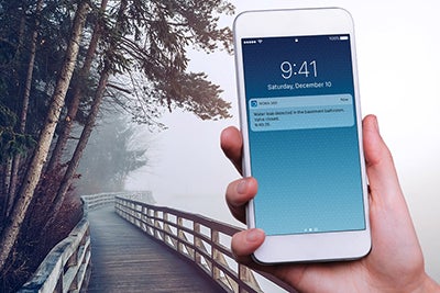 Water leak detection system