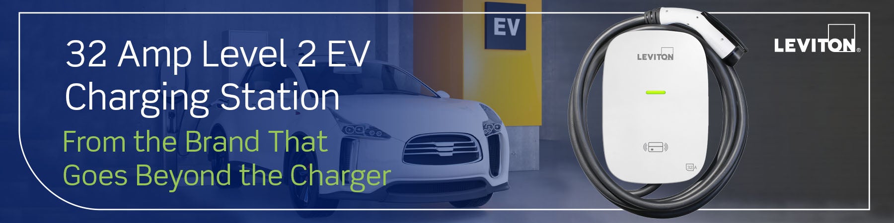 Leviton -  32 Amp Level 2 EV Charging Station