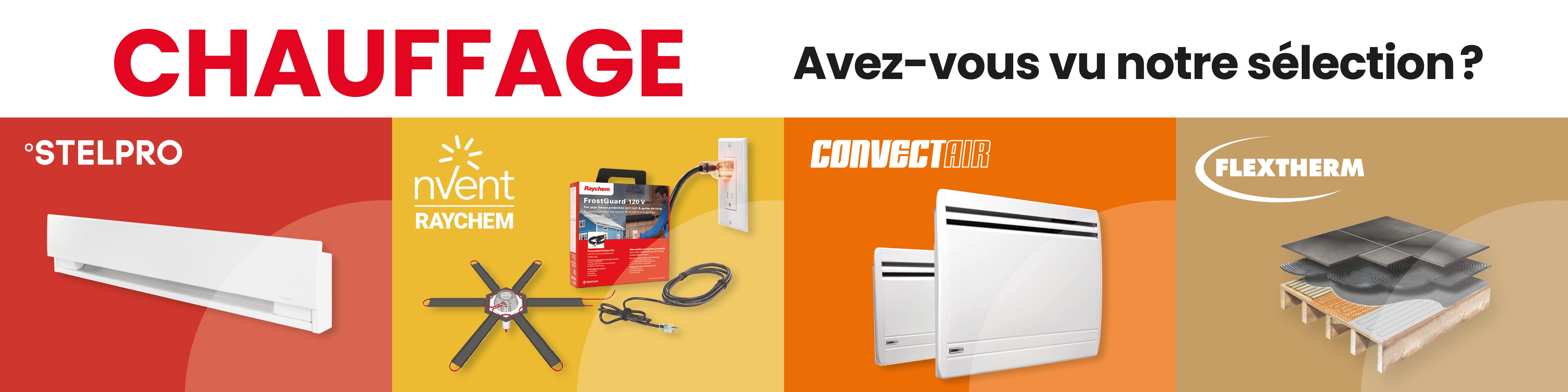 chauffage: avez-vous vu notre sélection?