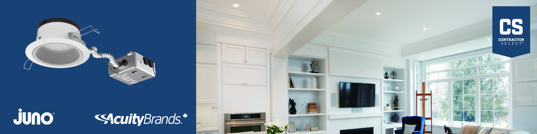 photo d'un luminaire installé dans un salon