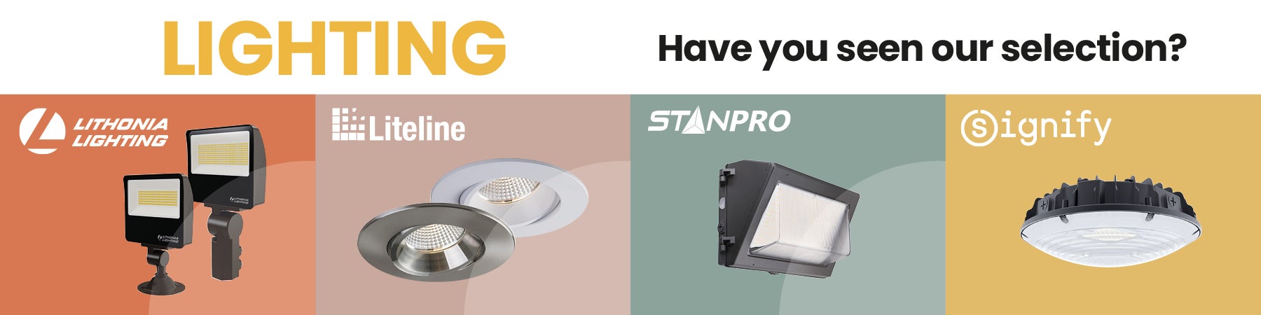 Lighting: have you seen our selection?