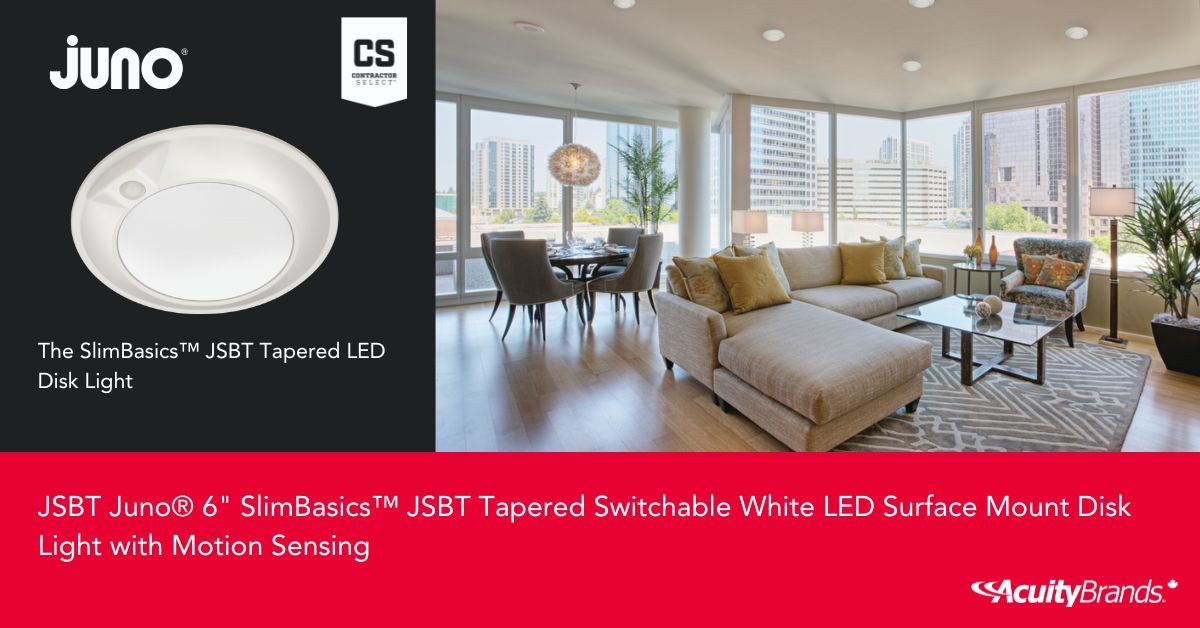 Acuity Brands - The SlimBasicsTM JSBT Tapered LED Disk Light