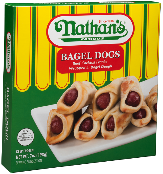 Cool & Spicy Bagel Dogs Nathans