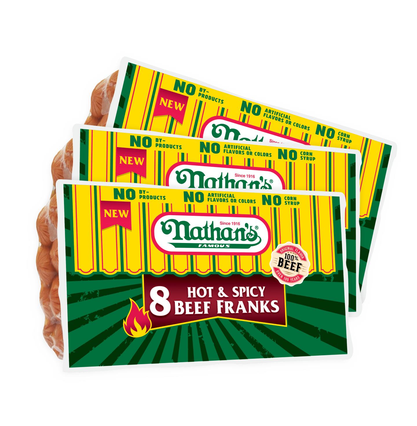 洋楽 Natti's Finest/Bulldog Entertainment Nathan's Famous Hot Dog Kit – Ultimate Backyard BBQ Bundle (25-Pack Co