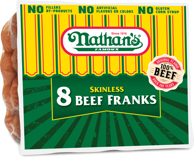 Skinless Beef Franks - 8 Pack