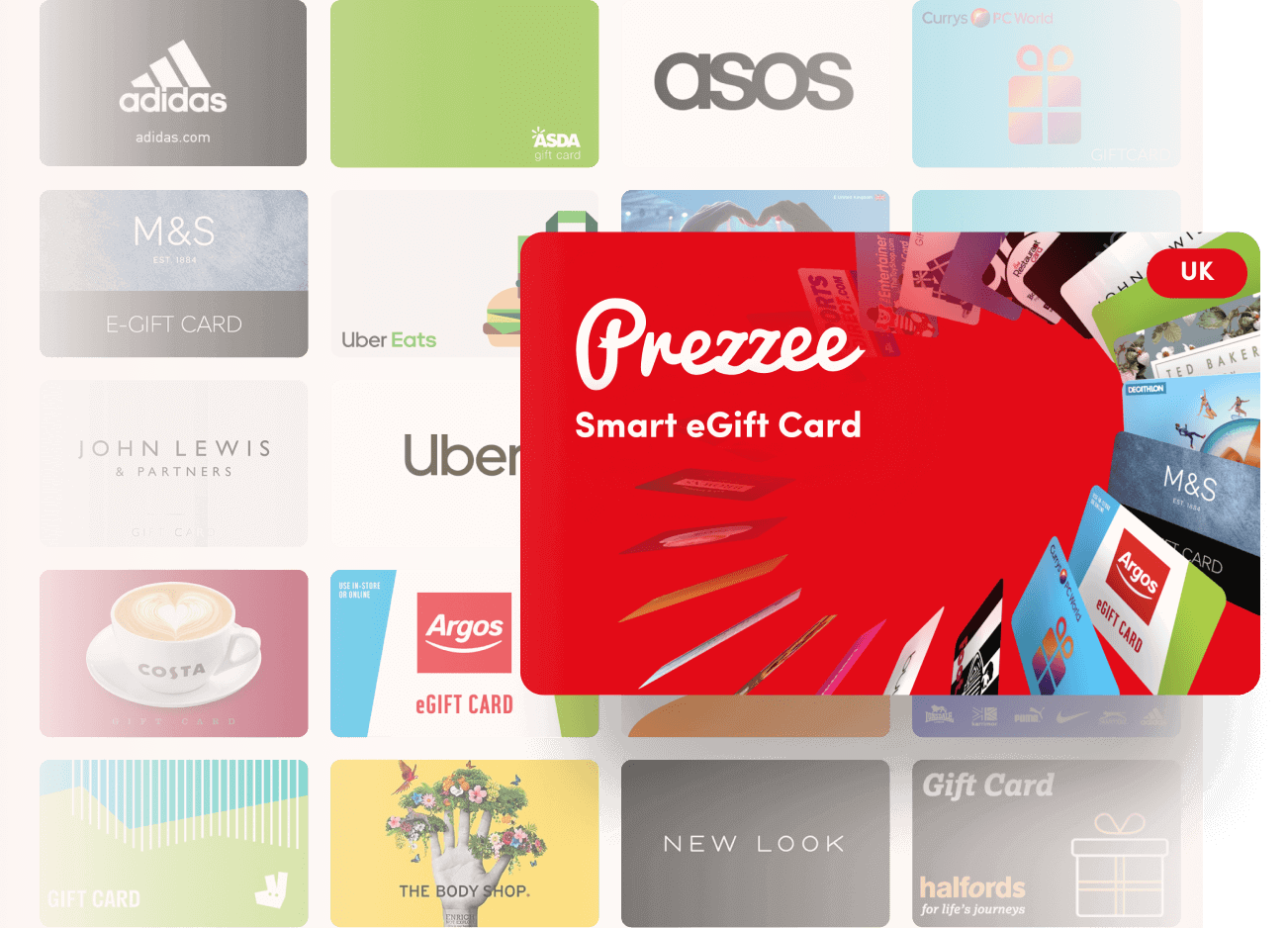 Prezzee UK | Digital Gift Cards And Gift Vouchers Online