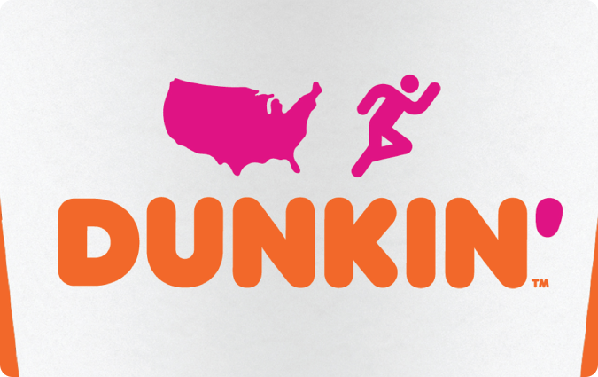 Dunkin' Gift Card Donuts Coffee Gift Card