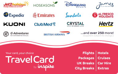 travel gift card europe