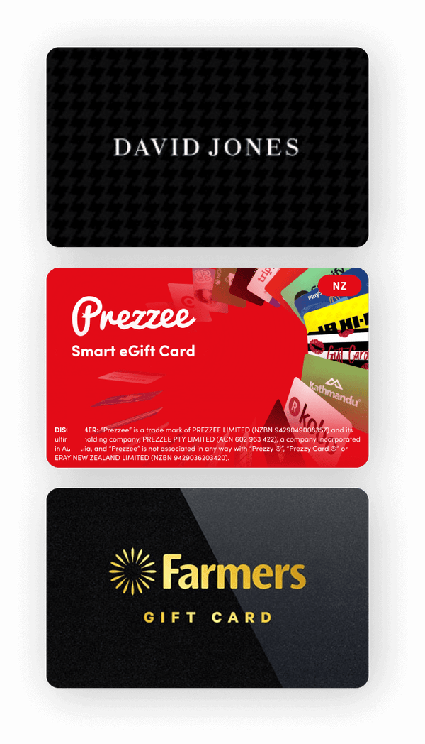 Prezzee NZ Digital Gift Cards and Vouchers Online