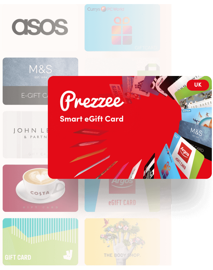 Prezzee UK | Digital Gift Cards And Gift Vouchers Online