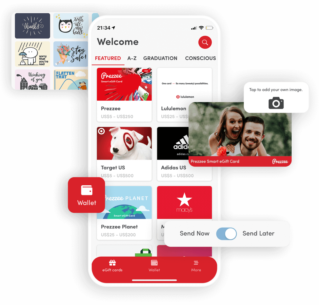 Egift Cards Digital Gift Cards Vouchers Prezzee Us