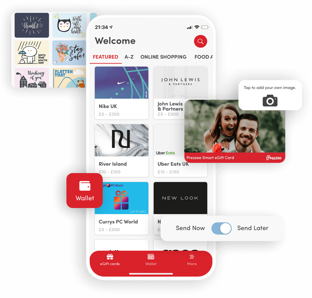 Prezzee UK | Digital Gift Cards And Gift Vouchers Online
