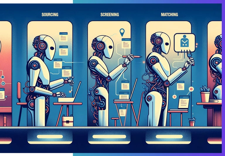 Ai candidate sourcing, screening and matching.