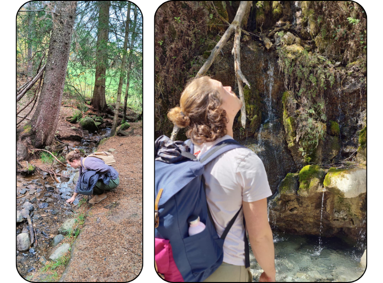 Murray hiking in South Tyrol, Northern Italy.