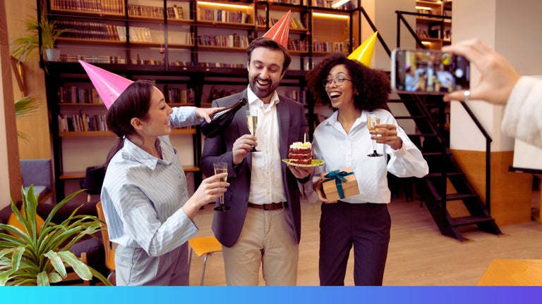 A mandatory staff party job perk. 