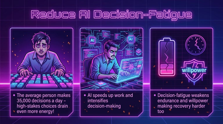 Reduce AI decision-fatigue