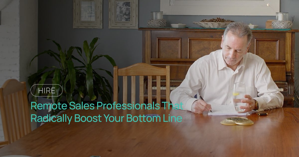 Remote Sales Professionals